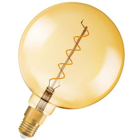 OSRAM LED Vintage 1906 Big Globe Leuchtmittel E27 Lampe 5W=28W Warmweiß Gold