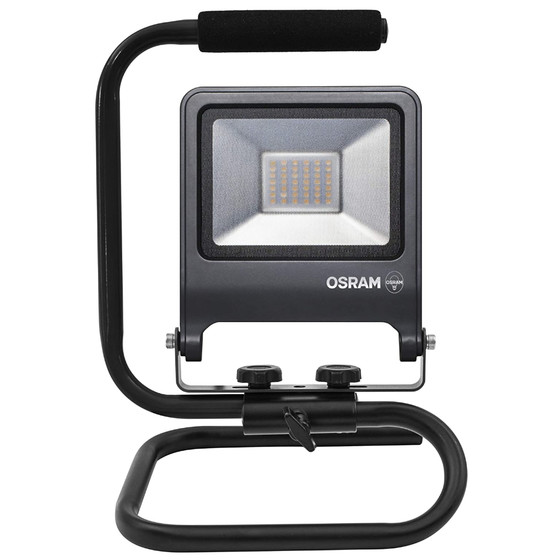OSRAM LED Worklight Arbeitslicht Außen Baulampe Kaltweiß 30W Aluminium grau IP65