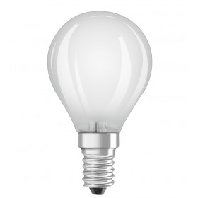 Osram LED Star Classic P40 Filament Lampe E14 Leuchtmittel 4W=40W Warmweiß matt