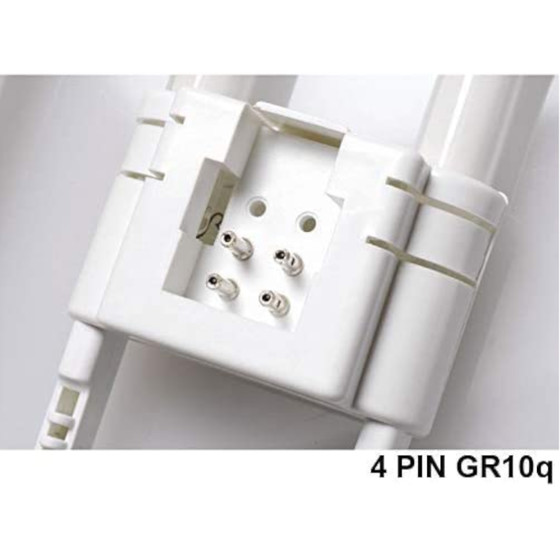 Osram CFL Square Brezellampe 16W Leuchtmittel GR10q 835 Warmwei 4-PIN