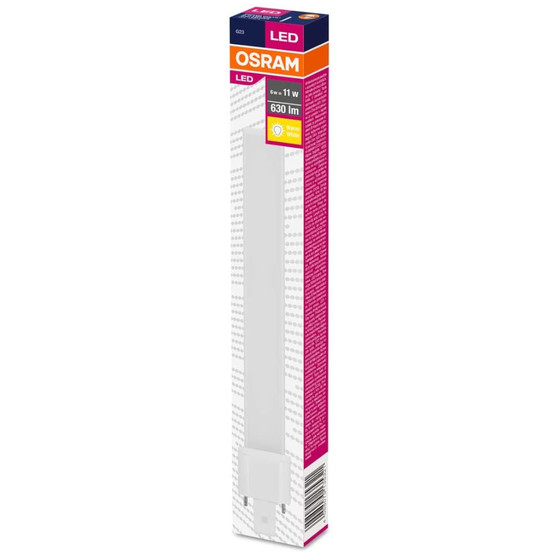 Osram DULUX S11 LED Leuchtmittel G23 Lampe 6W=11W/830 Warmwei Rhre