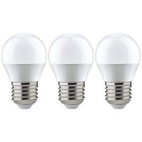 3x Paulmann 285.79 kleiner LED Tropfen Leuchtmittel 5,5W Lampe E27 Warmweiß Opal