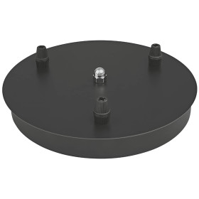 OSRAM Vintage 1906 PenduLum 3X Baldachin Halterung für Leuchten Alu Gehäuse