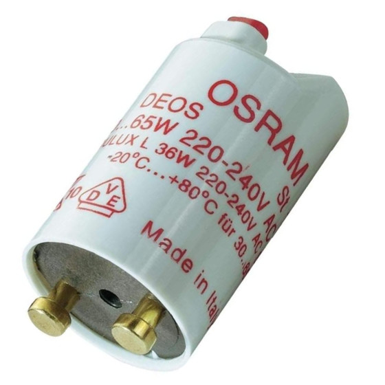 Osram Deos Safety Leuchtstoffröhren Starter St171 36 - 65W Einzelschaltung