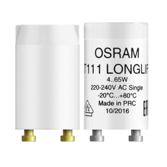2x Osram Longlive Leuchtstoffröhren Starter St111 4 - 65 W Einzelschaltung