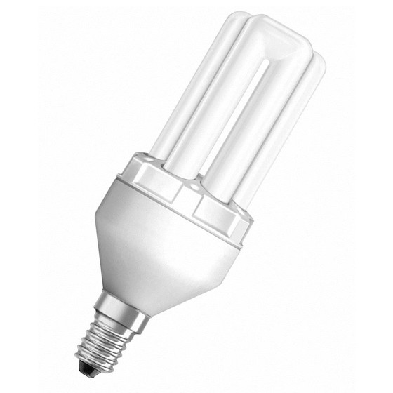 Osram Dulux EL Facility E14 Leuchtmittel 10W=50W Warmweiß ESL schaltfeste Lampe