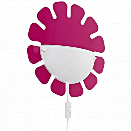 EGLO 92149 Leonie Kinderleuchte Wandleuchte Kinderlampe Sonne Pink E27 max.60W