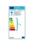 EGLO Edi Light 52192 Toxic Wandleuchte Sonne E27 max. 60W Ø350mm Kalkmuschel