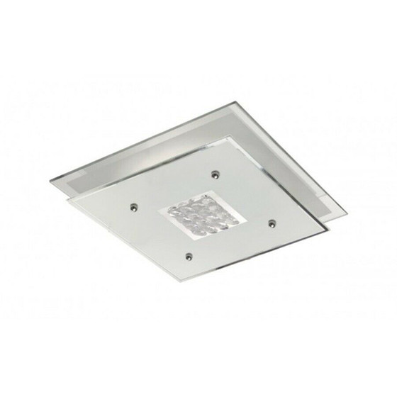 ESTO 748047 OKTAGON Led Design Deckenleuchte 9W GU10 700lm Chrom Spiegel wei