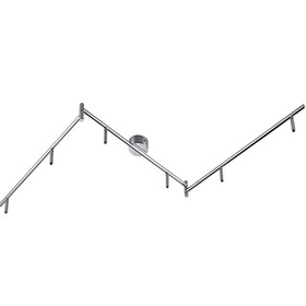 ESTO 764002-6 VARIO Home 1 Led 6er Deckenleuchte Strahler Basic Nickel gebürstet