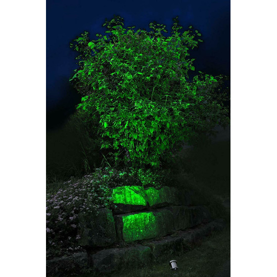 Heitronic 16466 LED GU5,3 5W 210lm Reflektor Grn Leuchtmittel Bunt