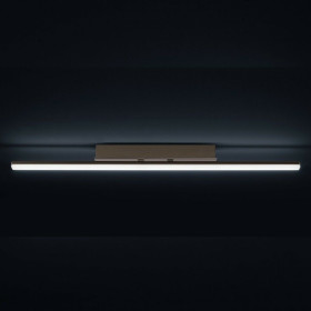 Helestra 15/1505.20 VENTA LED 17W Deckenleuchte Wenge eloxiert Acryl satiniert