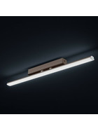 Helestra 15/1505.20 VENTA LED 17W Deckenleuchte Wenge eloxiert Acryl satiniert