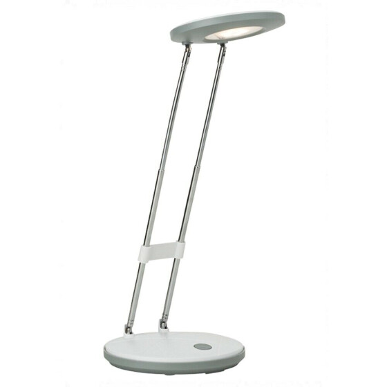 Brilliant Venedig G92926/05 LED Tischleuchte weiss 3,3W 220lm Ø12cm Schalter