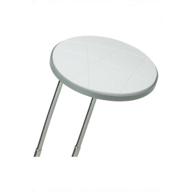 Brilliant Venedig G92926/05 LED Tischleuchte weiss 3,3W 220lm Ø12cm Schalter
