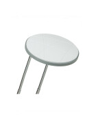 Brilliant Venedig G92926/05 LED Tischleuchte weiss 3,3W 220lm Ø12cm Schalter