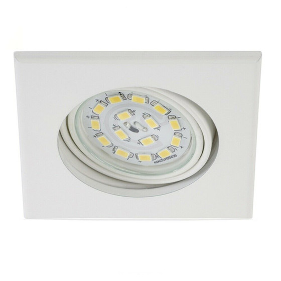 Briloner 7210-016 LED-Modul Einbaustrahler 1x5W Metall weiss schwenkbar eckig