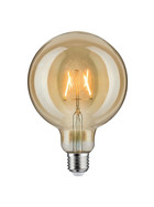 Paulmann 284.01 LED Filament Vintage Globe125 Retro Edison 2,5W E27 Gold 1700K