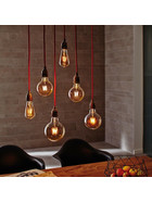 Paulmann 284.01 LED Filament Vintage Globe125 Retro Edison 2,5W E27 Gold 1700K