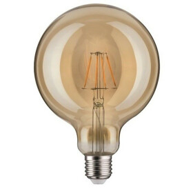 Paulmann 284.02 LED Globe 125 Filament Vintage Retro Edison 4W E27 Gold 1700K