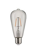Paulmann 284.05 LED Kolben Filament Vintage Retro Edison 4W E27 Gold 1800K