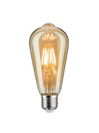 Paulmann 285.23 LED Kolben Filament Vintage Retro Edison 6W E27 Gold 1700K dimmbar