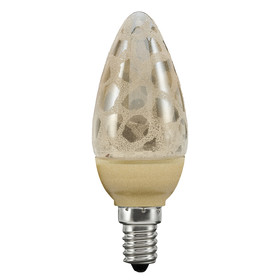 Paulmann 280.90 1,4 W E14 LED Kerze Krokoeis Gold...