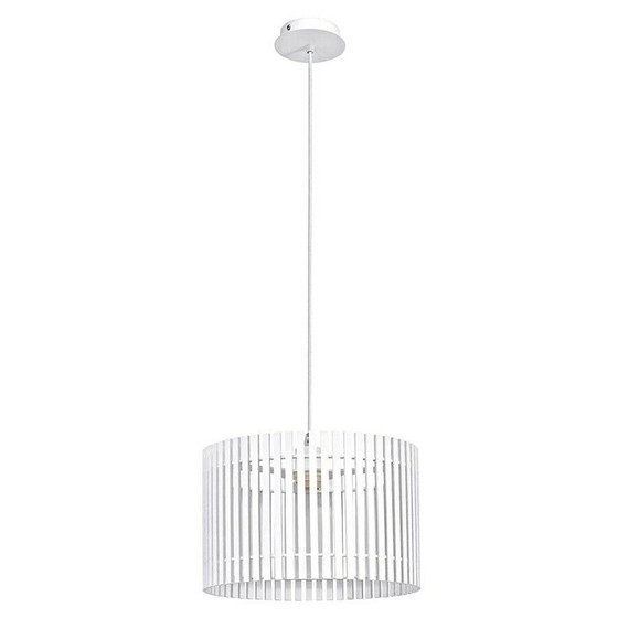 EGLO Narola 94026 Deckenleuchte Pendelleuchte Hngelampe 1x E27 Holz wei rund