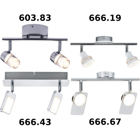 Paulmann LED Strahler Spot Deckenleuchte Deckenstrahler Deckenlampe Wandleuchte