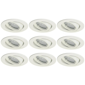 3 x Light Topps 3er Set LED Einbauspot 4,4W schwenkbar,...