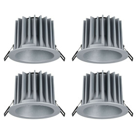 4 x Paulmann 926.33 Premium EBL Helia IP65 starr LED 8,7W Alu inkl. Leuchtmittel