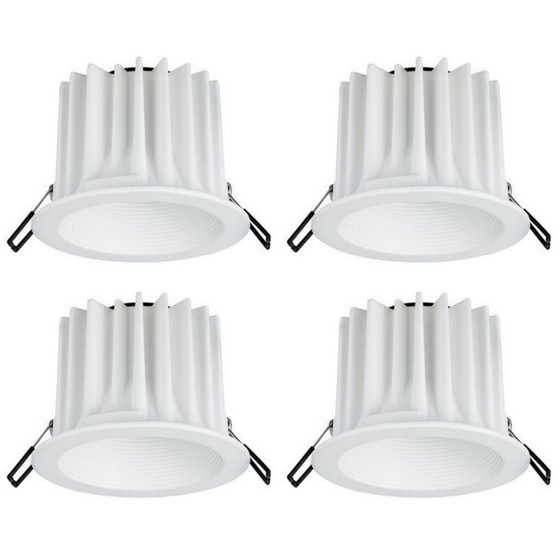 4 x Paulmann 926.35 Premium EBL Helia IP65 starr LED 8,7W matt inkl Leuchtmittel