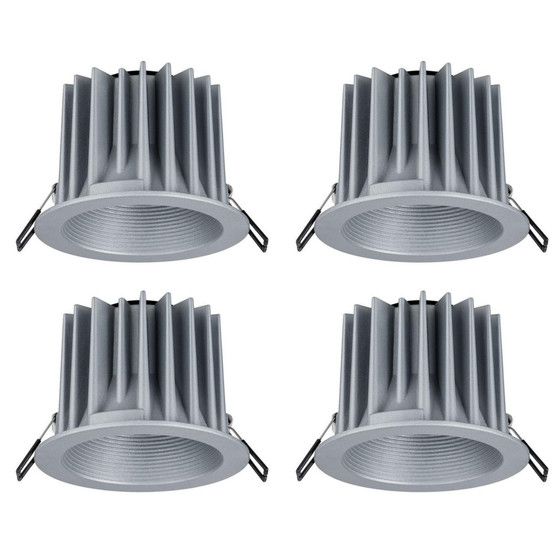 4 x Paulmann 926.41 Premium EBL Helia IP65 starr LED 8,7W inkl. Leuchtmittel