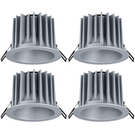 4 x Paulmann 926.72 Premium EBL Helia IP65 starr LED 12,6W inkl. Leuchtmittel