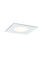 Paulmann 936.09 1er Set Nova LED EBL 7 W Weiss matt Warmweiss Dimmbar IP44