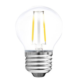 Müller-Licht 24615 LED-Filament Leuchtmittel 2W E27 Klar Tropfen Warmweiss
