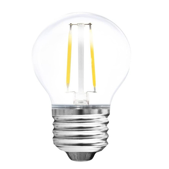 10x Müller-Licht 24615 LED-Filament Leuchtmittel 2W E27 Klar Tropfen Warmweiss