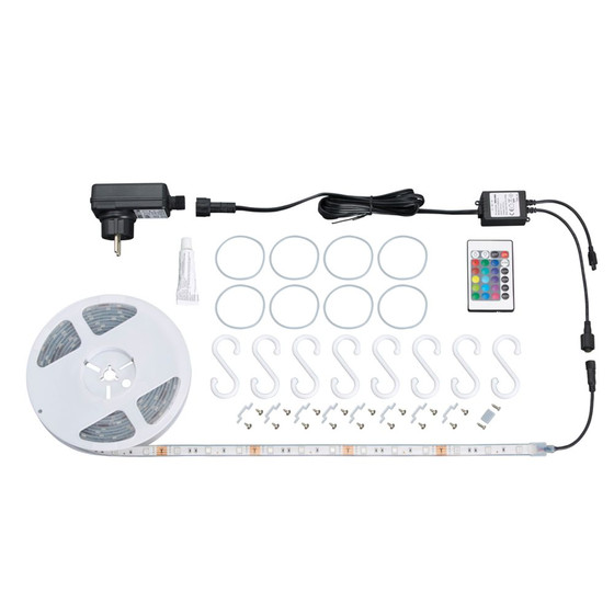 Briloner 5.831.105 RGB-LED Flexband 150 LEDs Stripe 24W Outdoor 5 Meter