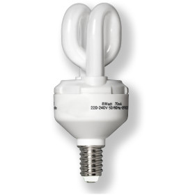 5x Negawatt NW6608 Röhrenlampe E14 8W= ca. 40W Warmweiß 2700K Sparlampe 420lm