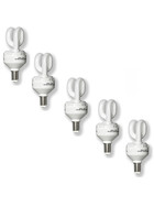 5x Negawatt NW6608 Röhrenlampe E14 8W= ca. 40W Warmweiß 2700K Sparlampe 420lm