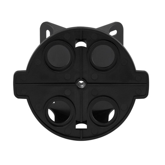 Telefunken 306105TF Adapter zur Eckbefestigung Kunststoff Schwarz