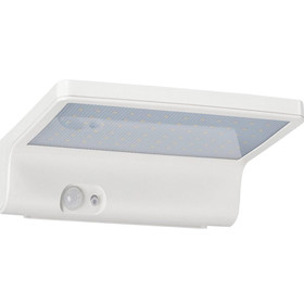 Telefunken 304906TF LED Wandlampe Aussenleuchte Solar Sensor Neutralweiss IP44 Weiss