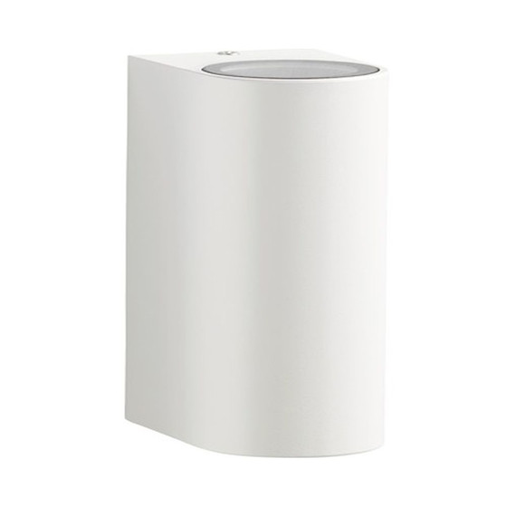 Telefunken 308006TF LED Wandlampe Aussenleuchte 2x5W Alu 4000K Weiss IP44