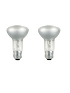 2er Set Nice Price 3853 Reflektor R63 Lampe E27 Leuchtmittel 60W Warmweiß 35°