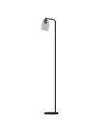 LEDVANCE Vintage 1906 Cone Floor Stehleuchte E27 148cm schwarz Glas Rauchgrau