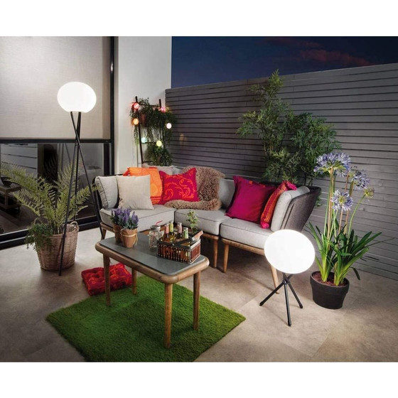 Paulmann 942.23 Mobile Trivet Tischleuchte 2W Dimmbar USB Garten Balkon IP44 inkl. Leuchtmittel