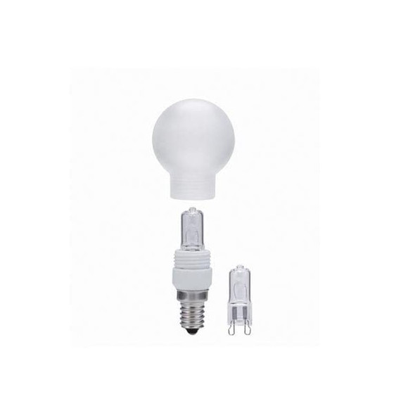 Paulmnann Minihalogen Tropfen 25W E14 Satin 230V Glas G9 Sockelset Dimmbar