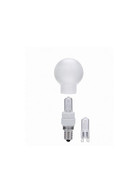 Paulmnann Minihalogen Tropfen 25W E14 Satin 230V Glas G9 Sockelset Dimmbar