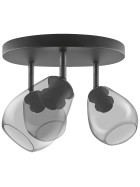 LEDVANCE Vintage Edition 1906 Wand- und Deckenleuchte Cone Spot 3xE27 Rauchglas