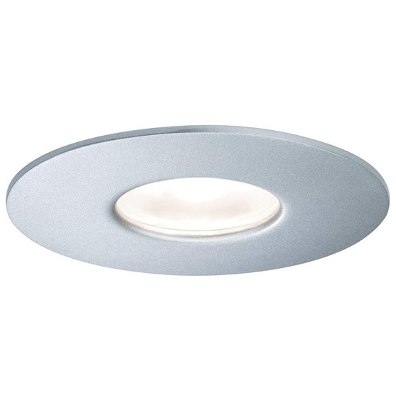 Paulmann 796.69 Outdoor House LED Einbauleuchte 55° Silber 5,3W Dimmbar IP44 4000K